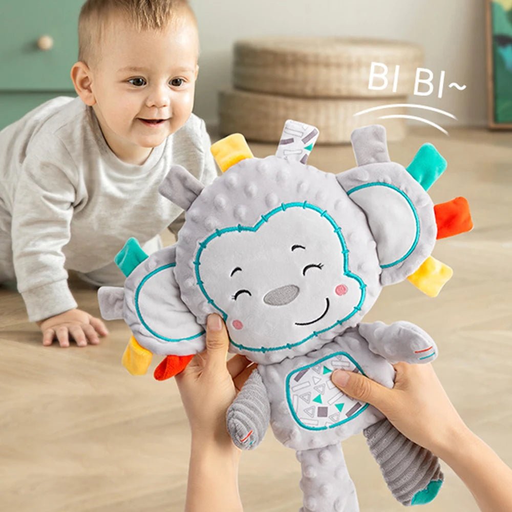 Naninha de Pelúcia Lovey para Bebê - Objeto de Apego e Transição