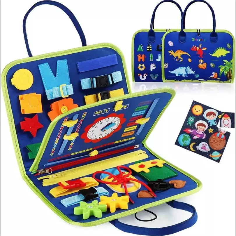 Maleta Sensorial Educativa Montessori – Atividades Básicas | Toca Kids