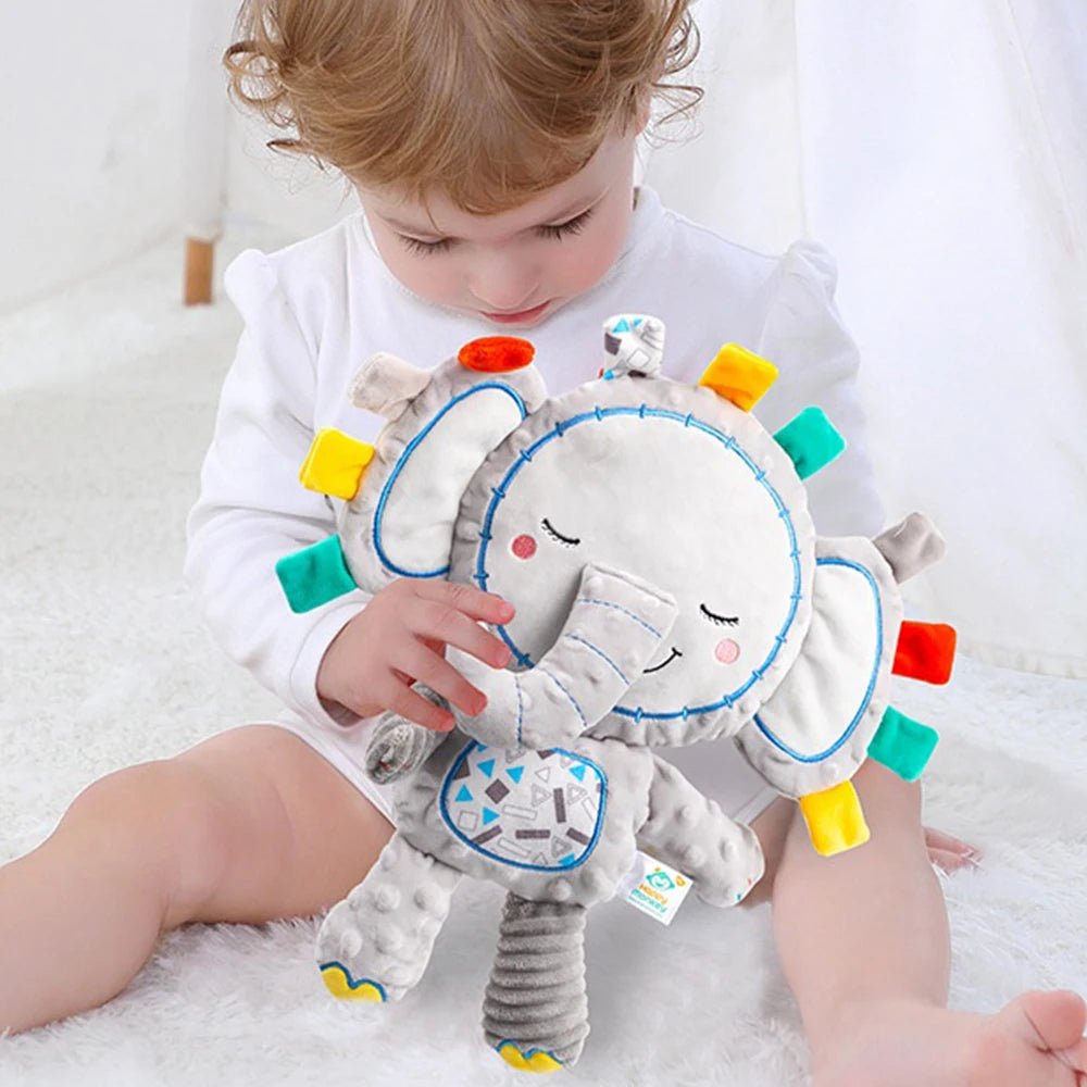 Naninha de Pelúcia Lovey para Bebê - Objeto de Apego e Transição