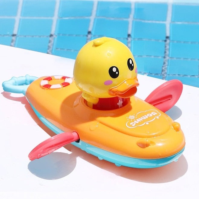 Brinquedo para Banho Pato no Barquinho | Diversão na Banheira – Toca Kids