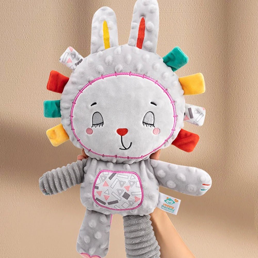 Naninha de Pelúcia Lovey para Bebê - Objeto de Apego e Transição