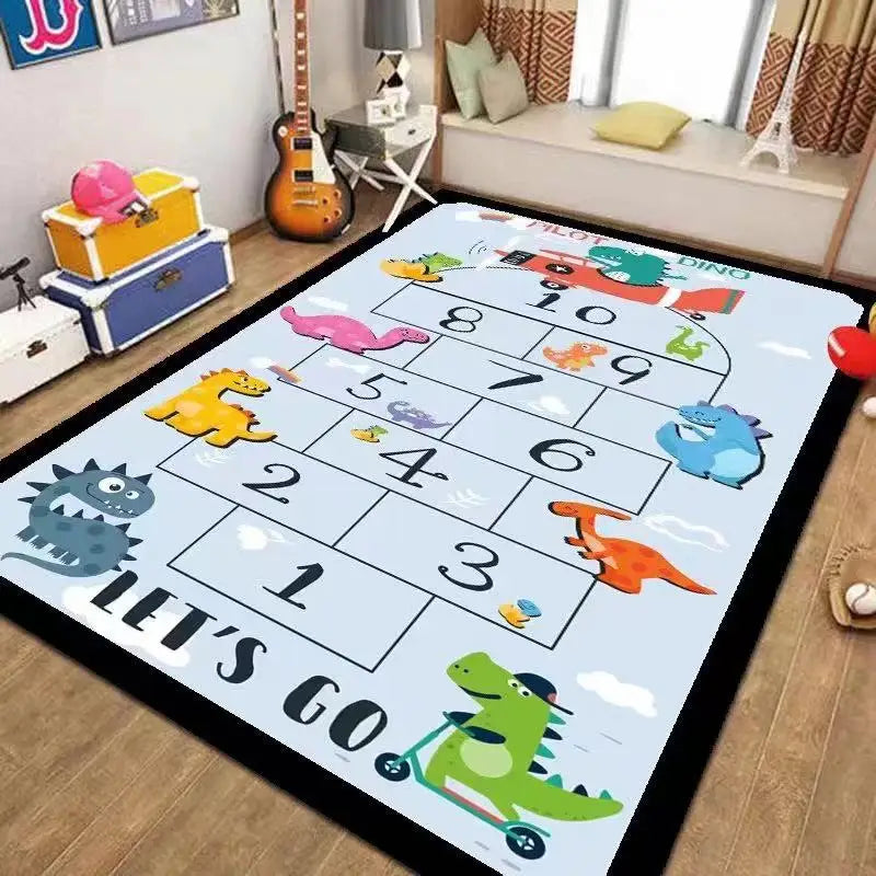 Tapete de Atividades Infantil Desenho Animado | Diversão e Aprendizado – Toca Kids