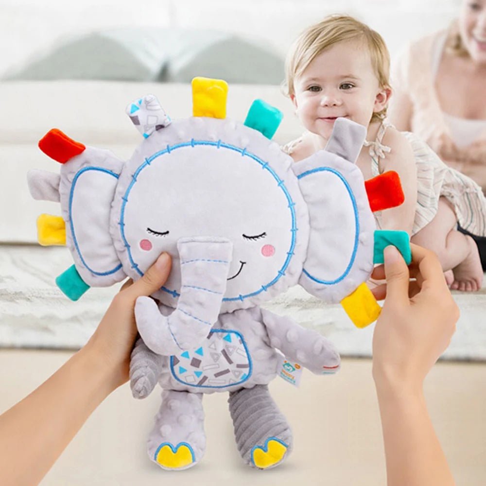 Naninha de Pelúcia Lovey para Bebê - Objeto de Apego e Transição