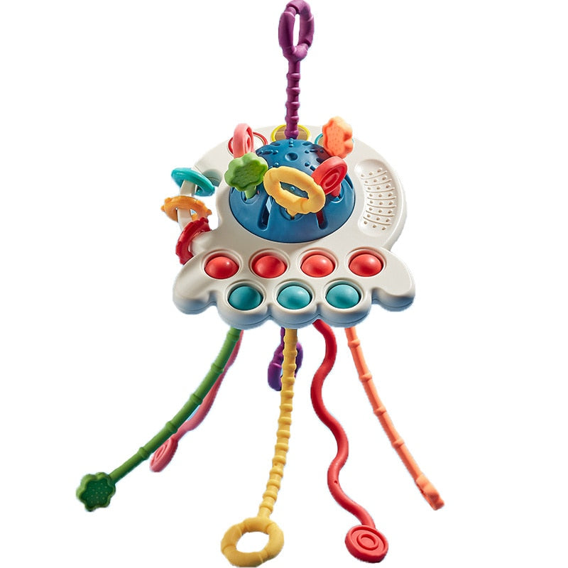 Brinquedo Sensorial para Bebê – Mordedor Interativo | Toca Kids