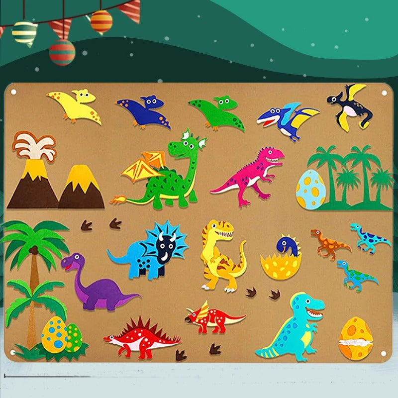 Mural Interativo Montessori – Brinquedo Educativo de Atividades | Toca Kids