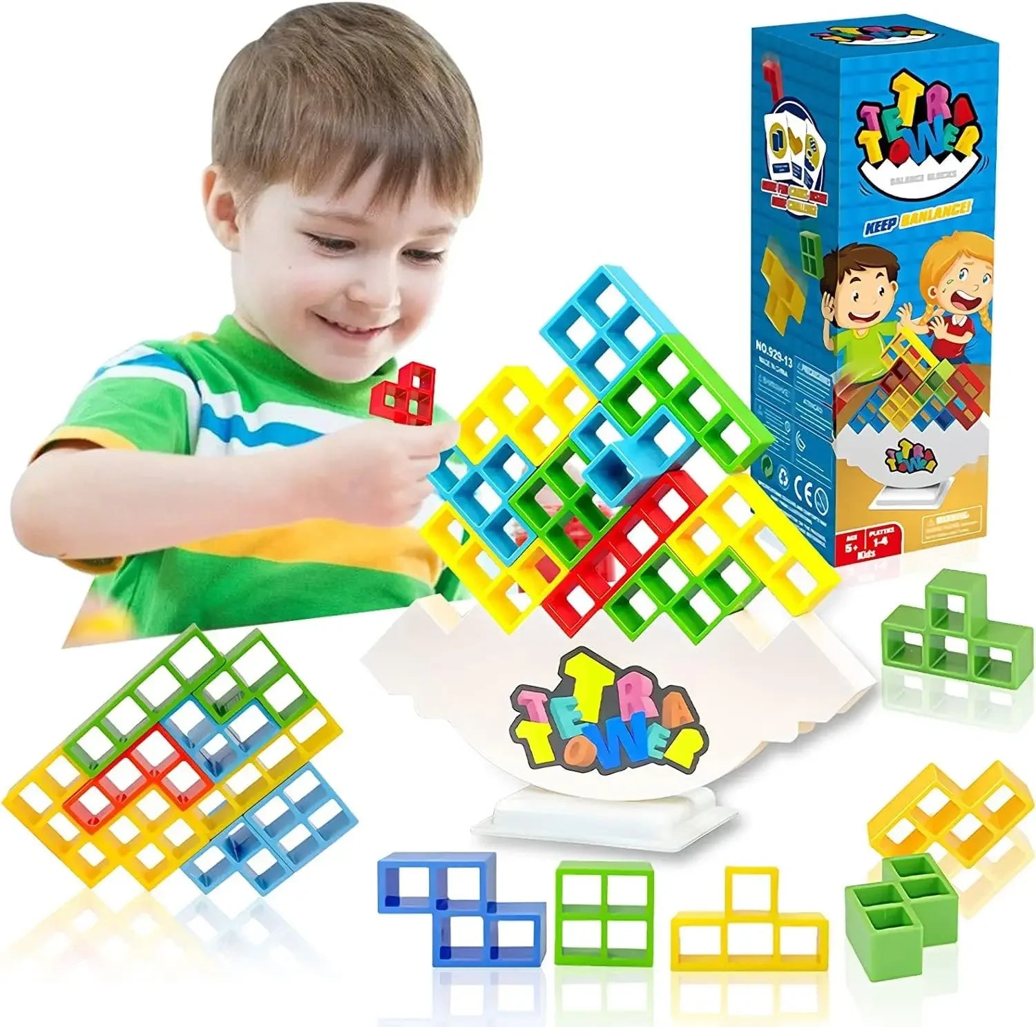 Tetra Tower – Jogo de Equilíbrio Interativo | Família & Crianças – Toca Kids